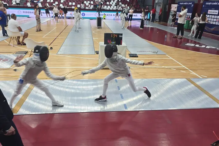 Fandare la Campionatul Național de Copii